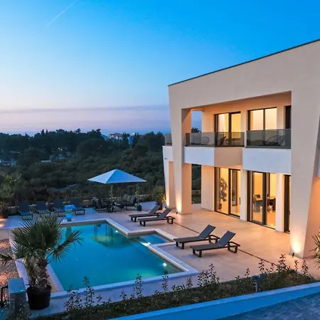 Luxury Odeona With Panoramic Seaview Villa Zadar