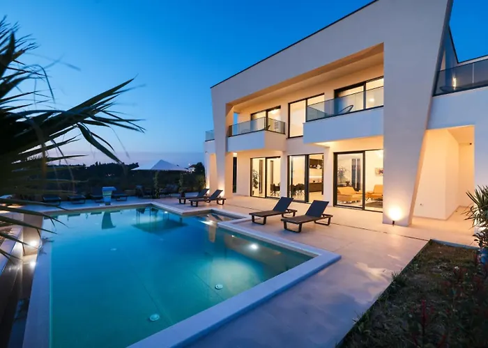 Villa Luxury Odeona With Panoramic Seaview Zadar