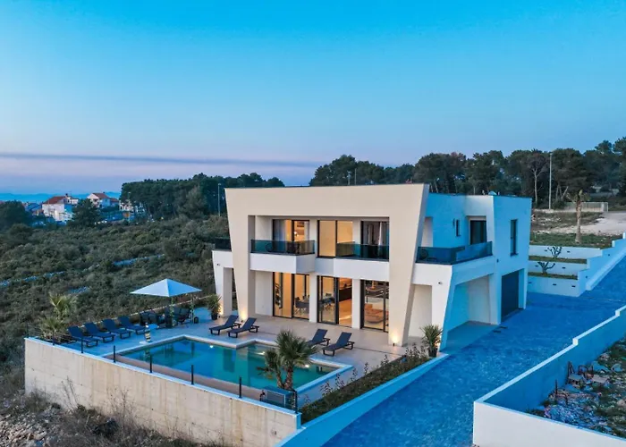 Luxury Odeona With Panoramic Seaview Zadar