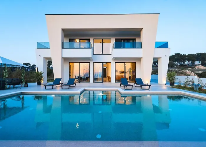 Luxury Odeona With Panoramic Seaview Villa Zadar