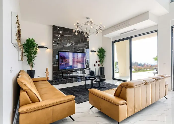 Villa Luxury Odeona With Panoramic Seaview