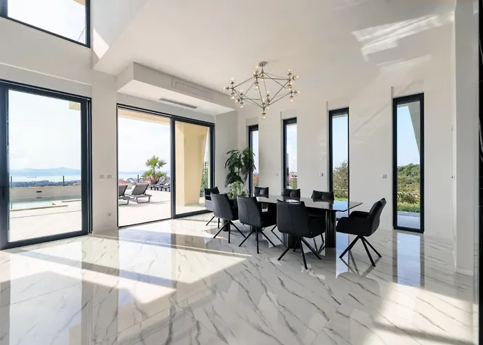Villa Luxury Odeona With Panoramic Seaview Zadar